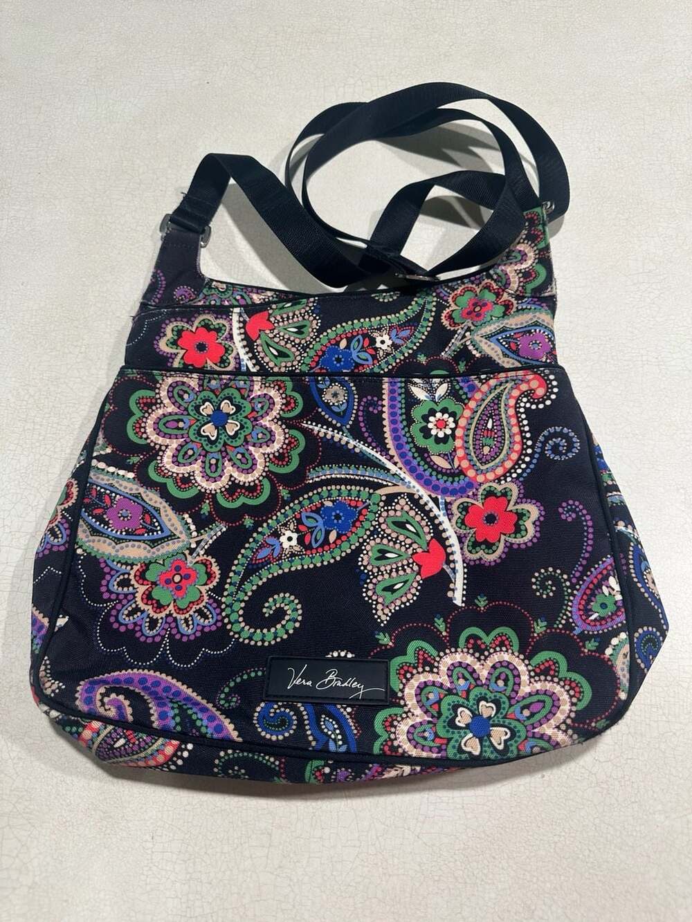 Vera Bradley Retired Kiev Paisley Shoulder Bag